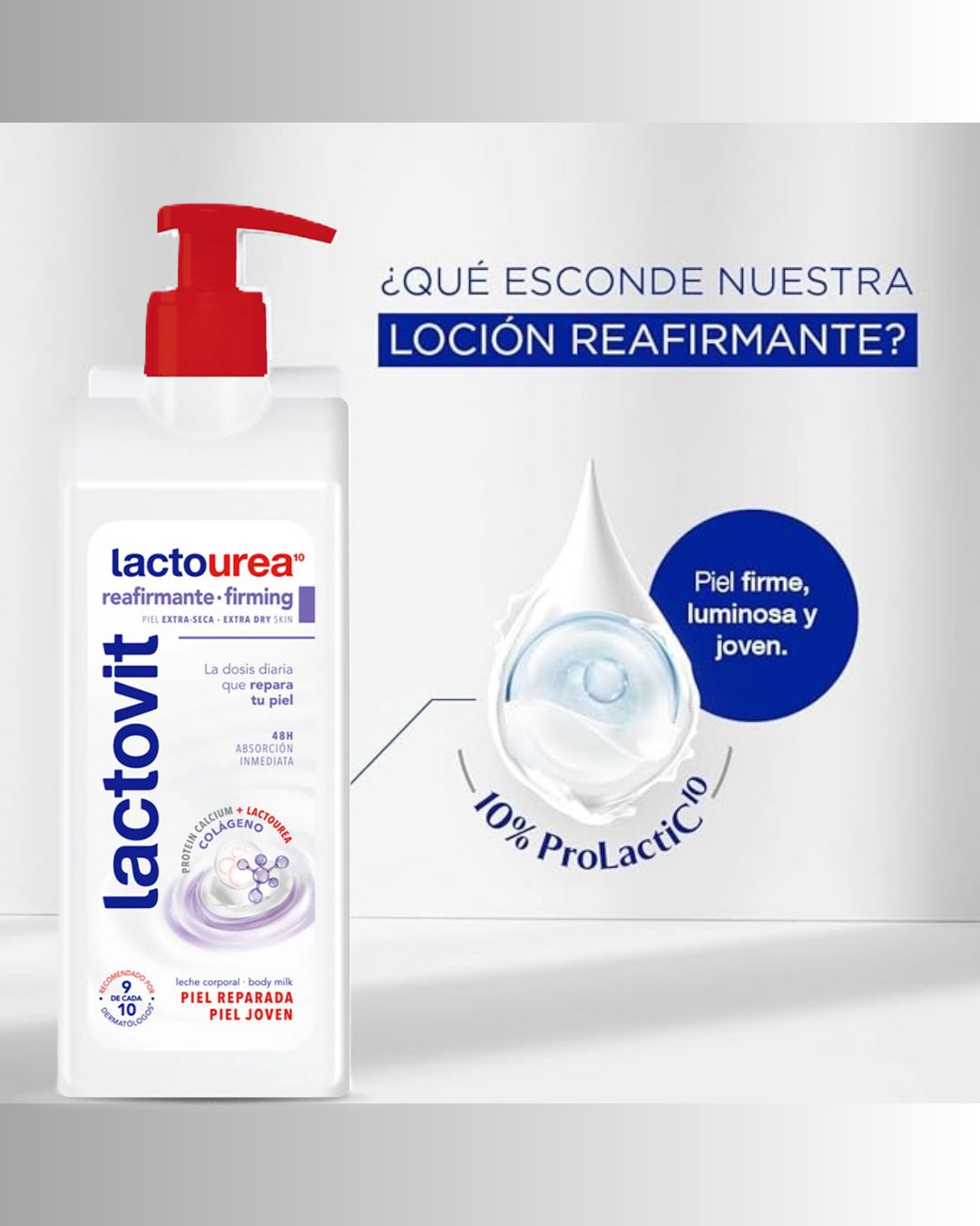 Lactovit Leche corporal Lactourea Firming 400 ml