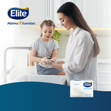 Elite Jabón Barra Elite Humectante Cuidado Suave 90 gr
