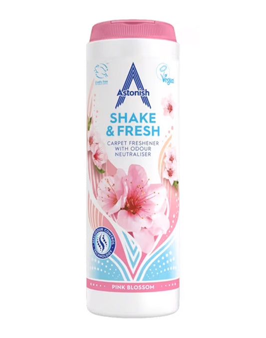 Astonish Aromatizante y Removedor de Olores para Alfombras Pink Blossom 350 gr