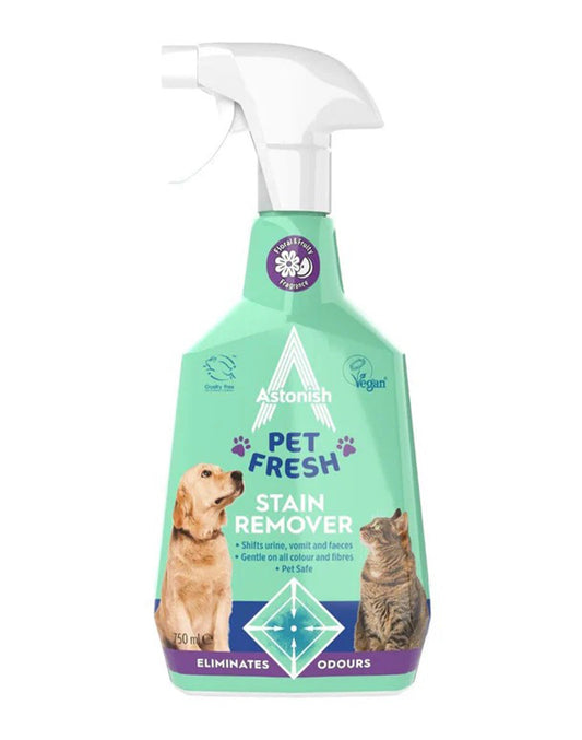 Astonish Quitamanchas para Mascotas Pet Fresh 750 ml