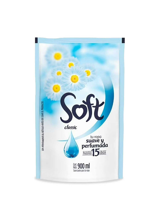 Soft Suavizante Recarga para ropa 900 cc