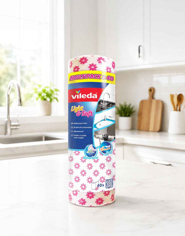 Vileda Paños de Limpieza Light & Soft 40 unid
