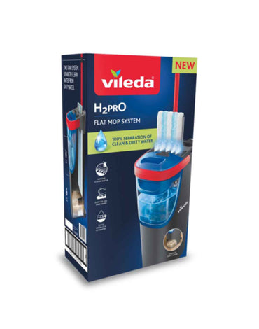 Vileda H2Pro Sistema de Mopa Microfibra 1 kit