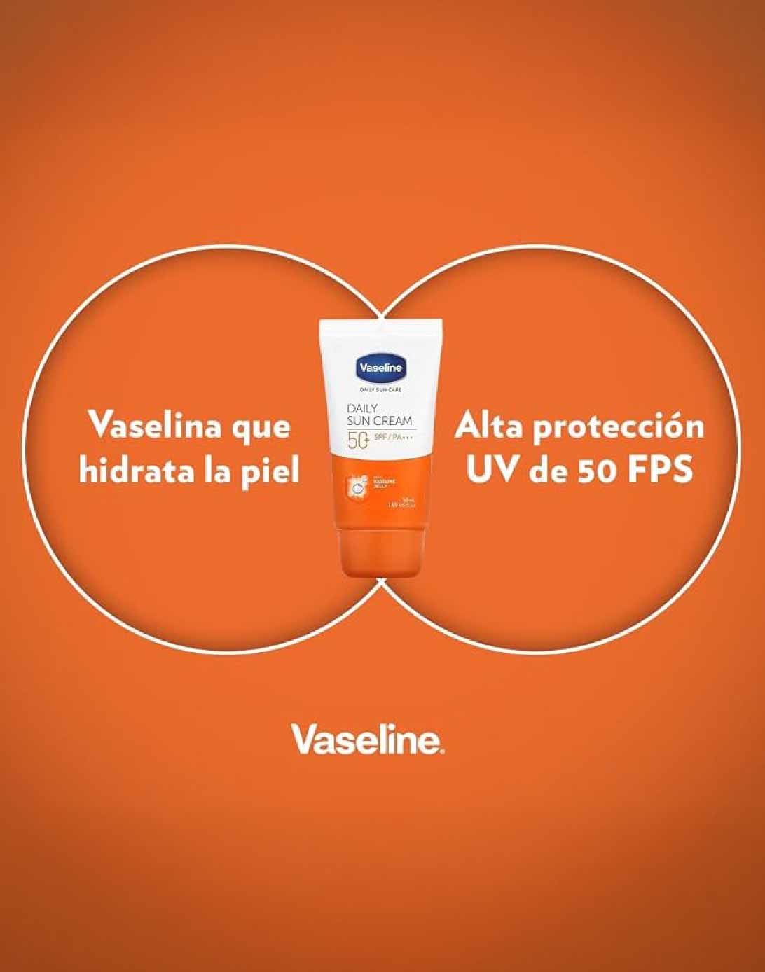 Vaseline Protector Solar Factor 50 50 ml