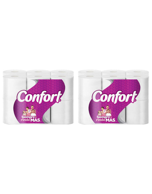 Confort Papel Higienico Doble Hoja 50 metros 1 MANGA