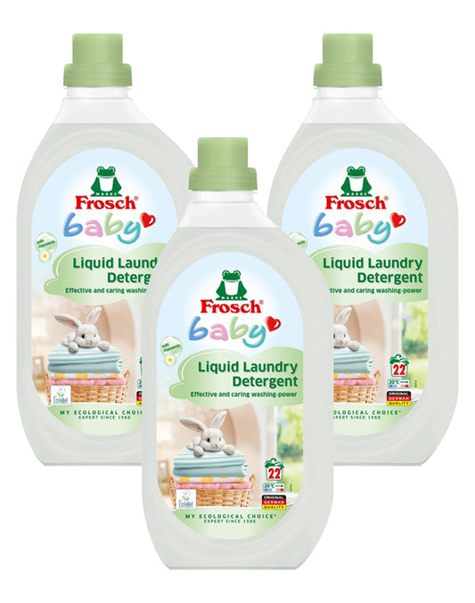 Frosch Detergente concentrado Bebé 3 x 1,5L