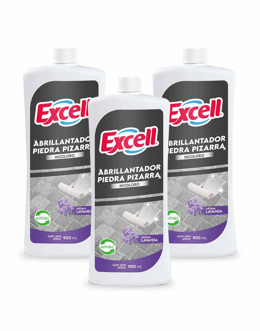 Excell Abrillantador piedra pizarra 3 x 900 cc