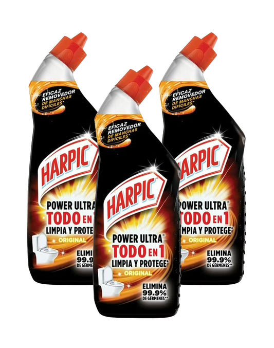 Harpic Limpiador estanques power plus Original 3 x 750 cc