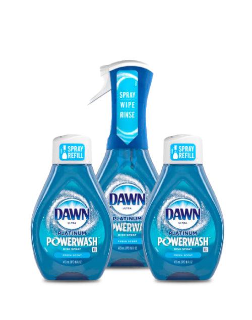 Dawn PowerWash Spray + 2 Refill Spray PACK - Puntolimpieza
