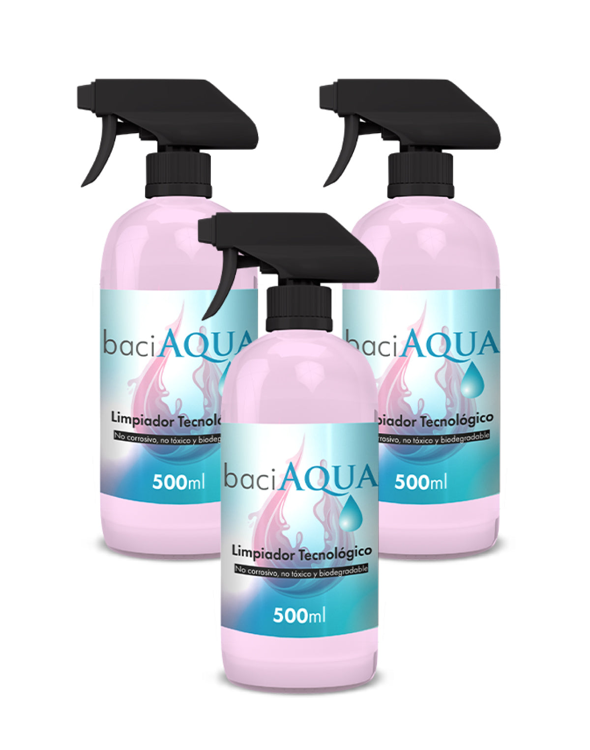 BaciAqua Limpiador especializado 3 x 500 cc