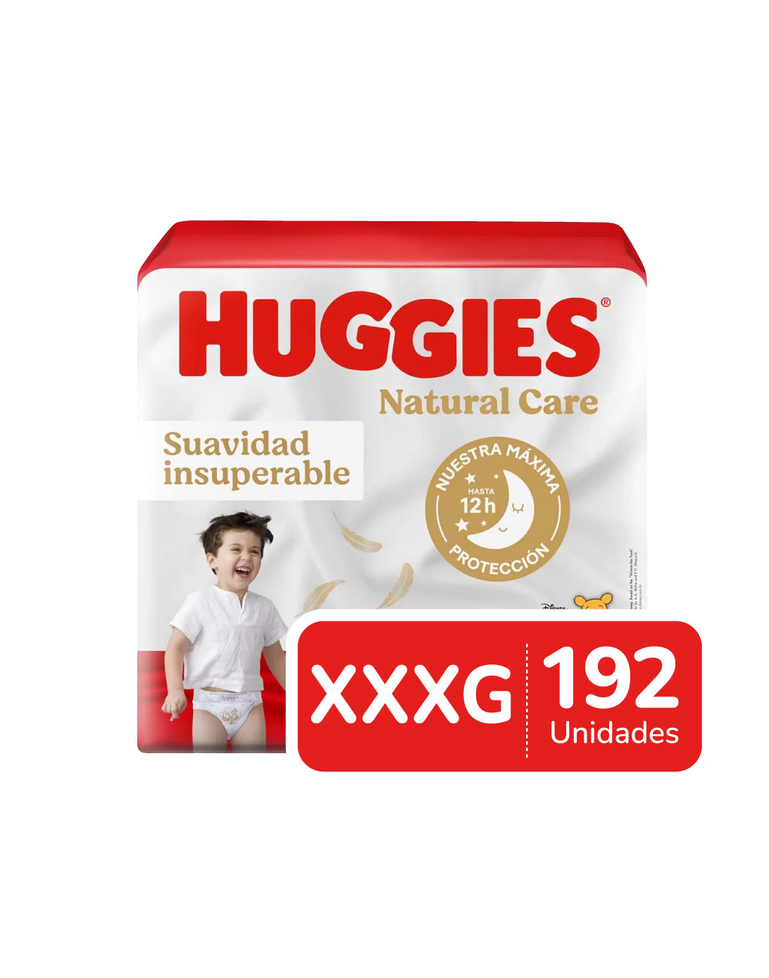 Huggies Pañales Bebé Natural Care XXXG 4 x 48 unid