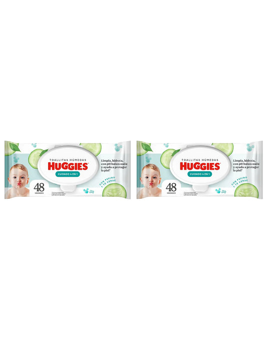 Huggies Toallas Húmedas 2 x 48 unid