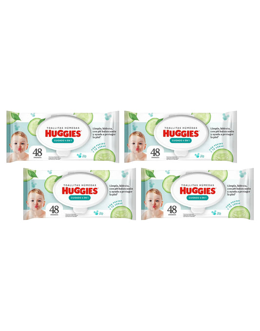 Huggies Toallas Húmedas 4 x 48 unid