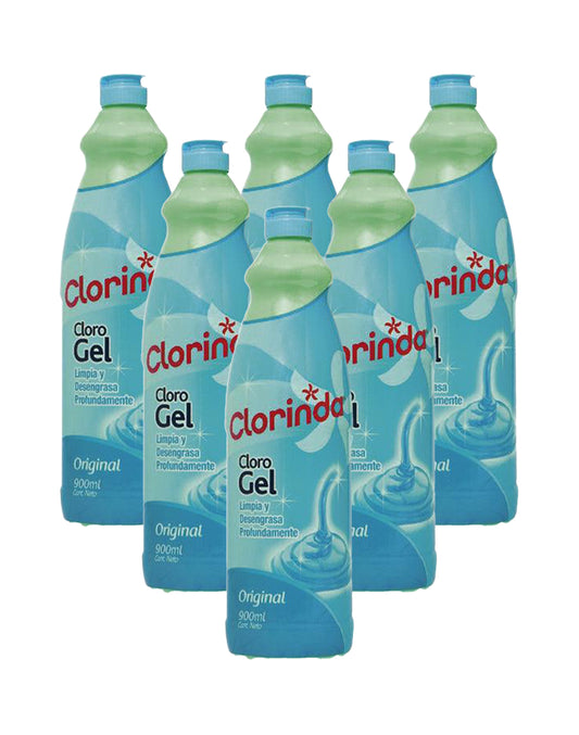 Clorinda Clorogel tradicional 6 x 900 cc
