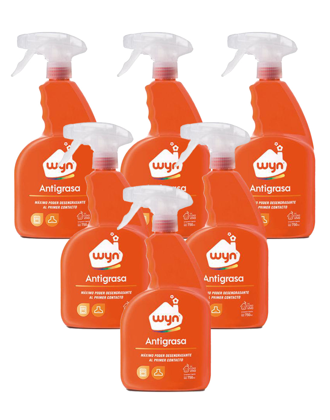 Wyn Antigrasa 6 x 750 cc