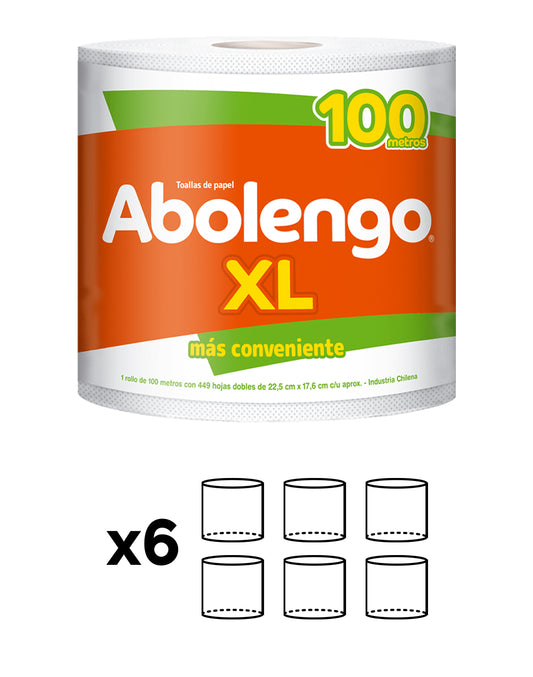 Abolengo Toalla de Papel XL 100m 1 MANGA