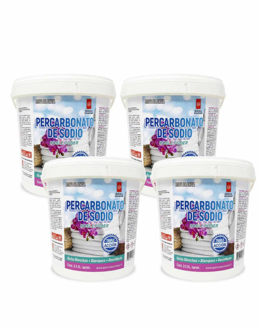Quimica Universal Percarbonato de Sodio 4 x 3,5 kg
