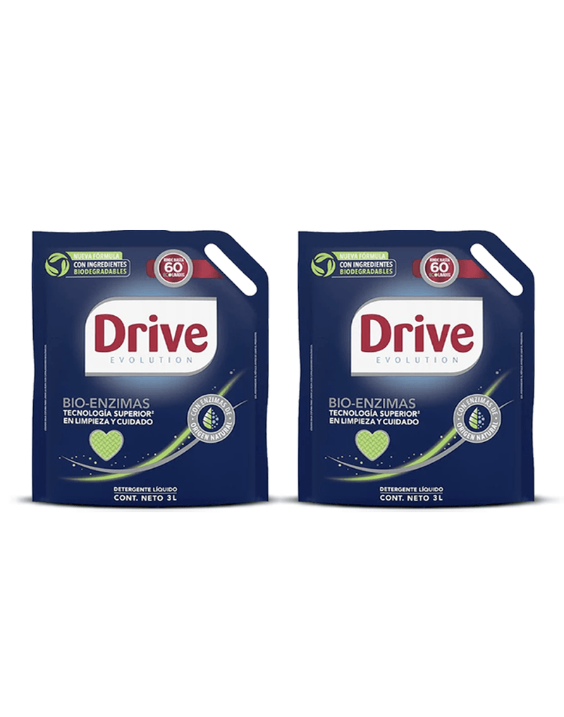 Drive Detergente Liquido Perfect Results Doypack 2 x 3 L - Puntolimpieza