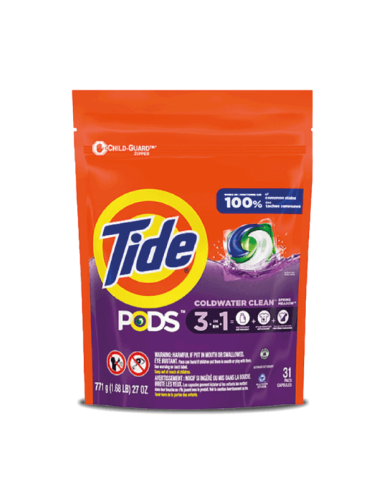 Tide Pods Detergente en capsulas 31 unid - Puntolimpieza