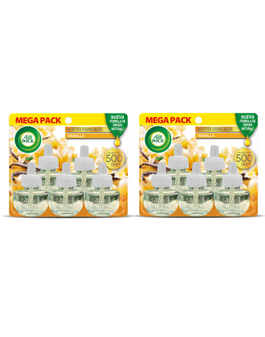 AirWick Recarga Desodorante Electrico Vainilla 2 x 5 unid - Puntolimpieza