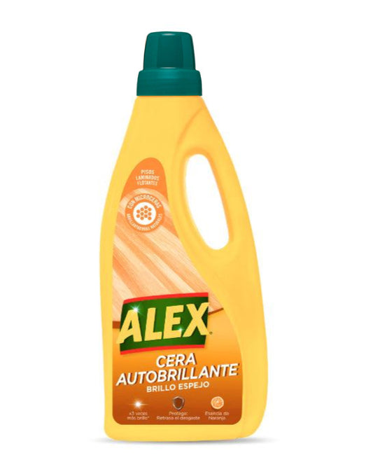 Alex Cuidado Extra Cera Autobrillante Pisos Laminados y Flotantes 750 cc - Puntolimpieza