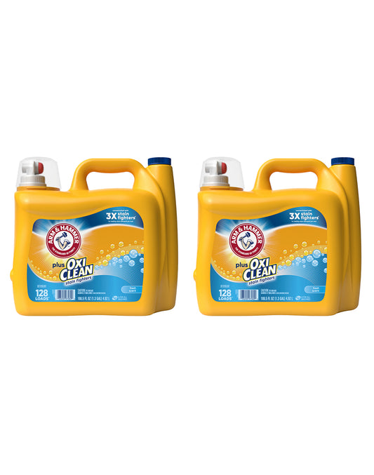 Arm & Hammer Detergente líquido Plus OxiClean 2 x 4920 ml - Puntolimpieza
