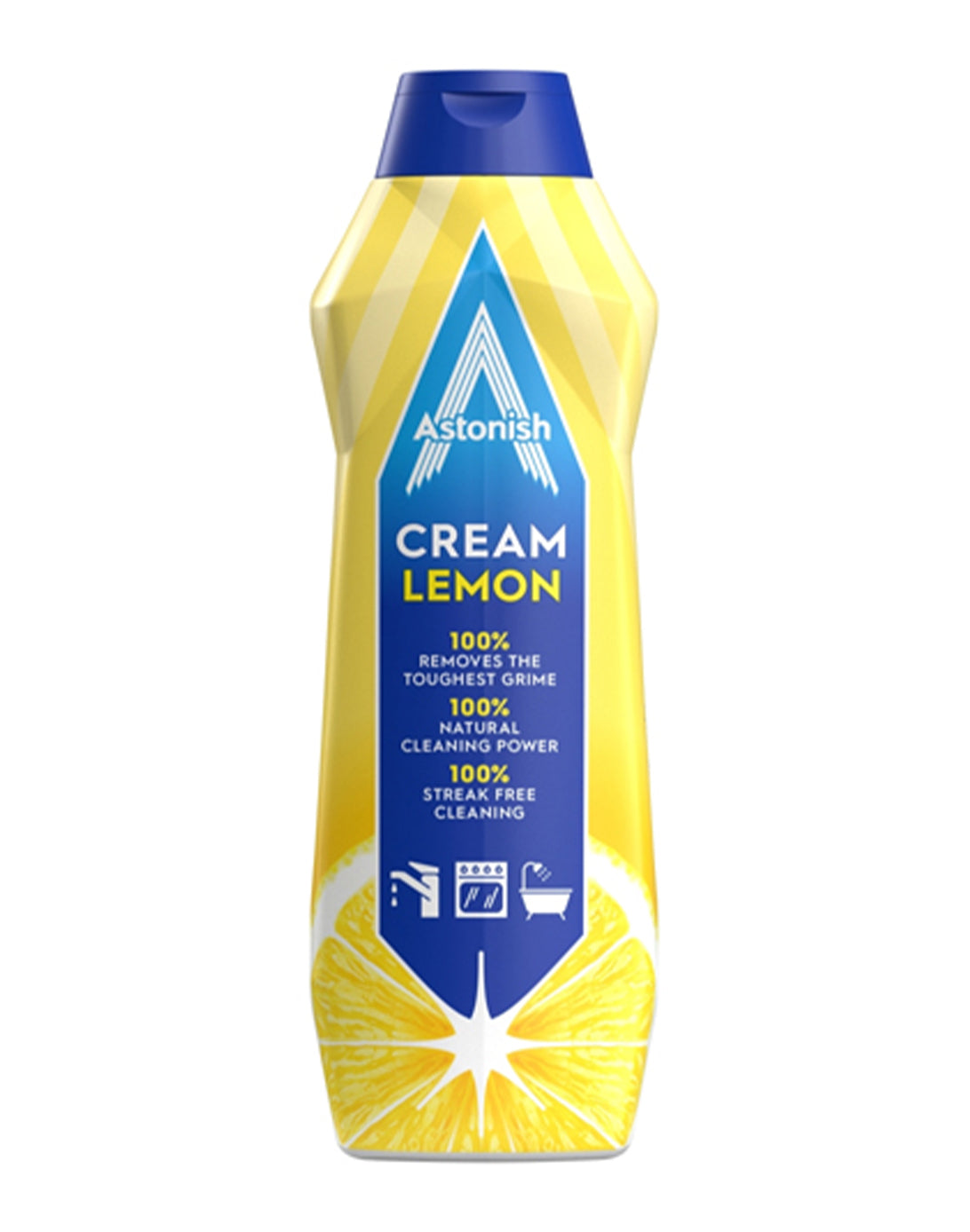 Astonish Limpiador Crema Frescura a Limón 500 ml - Puntolimpieza
