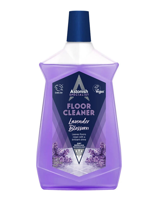 Astonish Limpiador de Pisos Concentrado Especialista Flor de Lavanda 1 L - Puntolimpieza