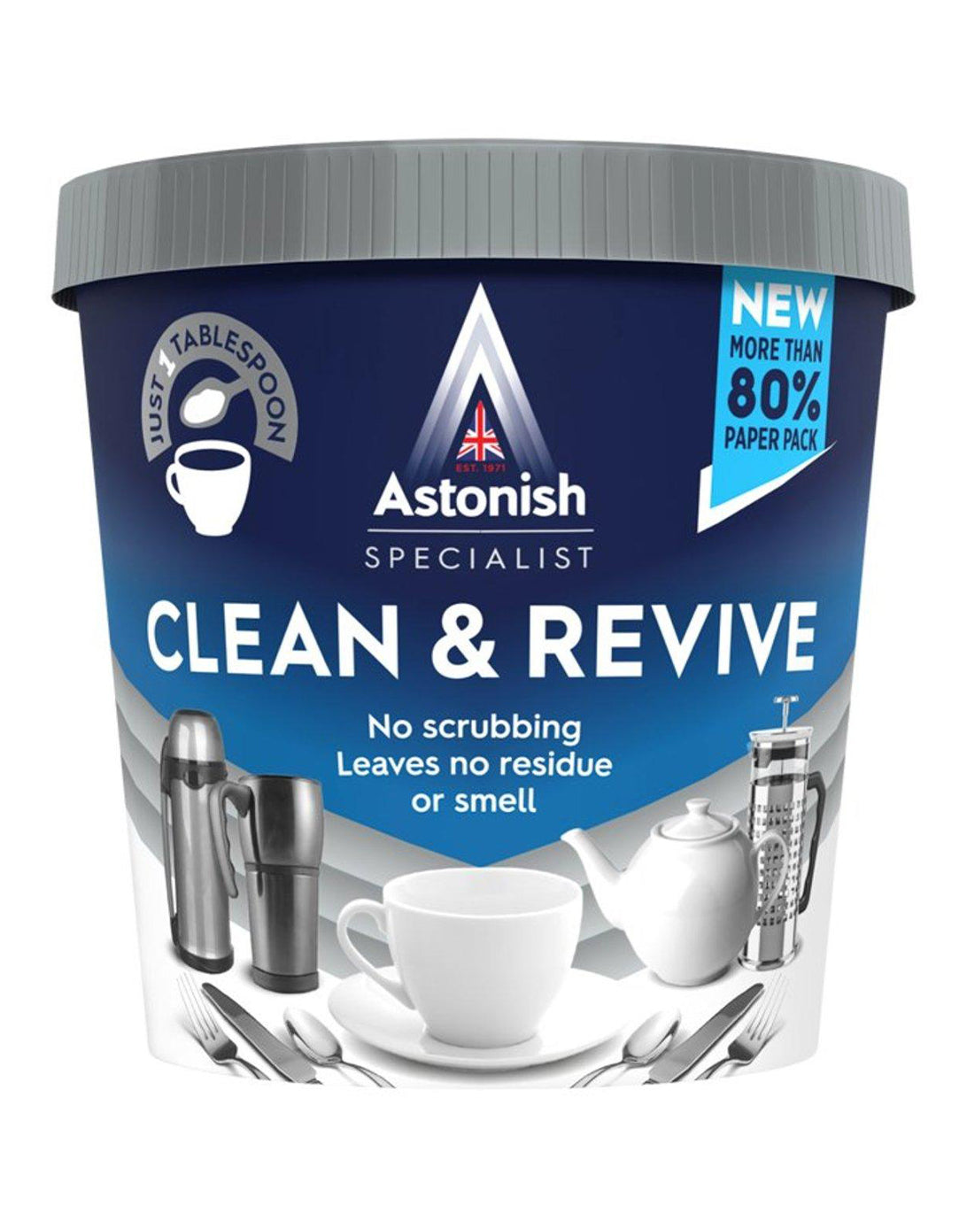 Astonish Limpiador y Revitalizador Especialista de Utensilios 350 gr - Puntolimpieza