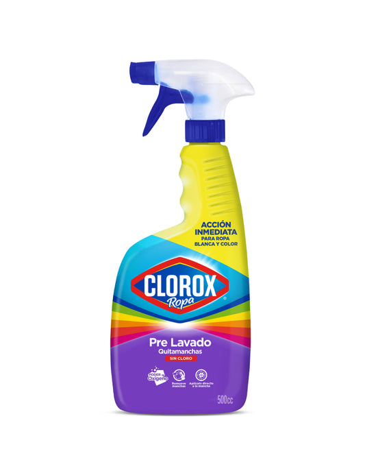 Clorox Pre-Lavado Quitamanchas Gatillo 500 cc - Puntolimpieza