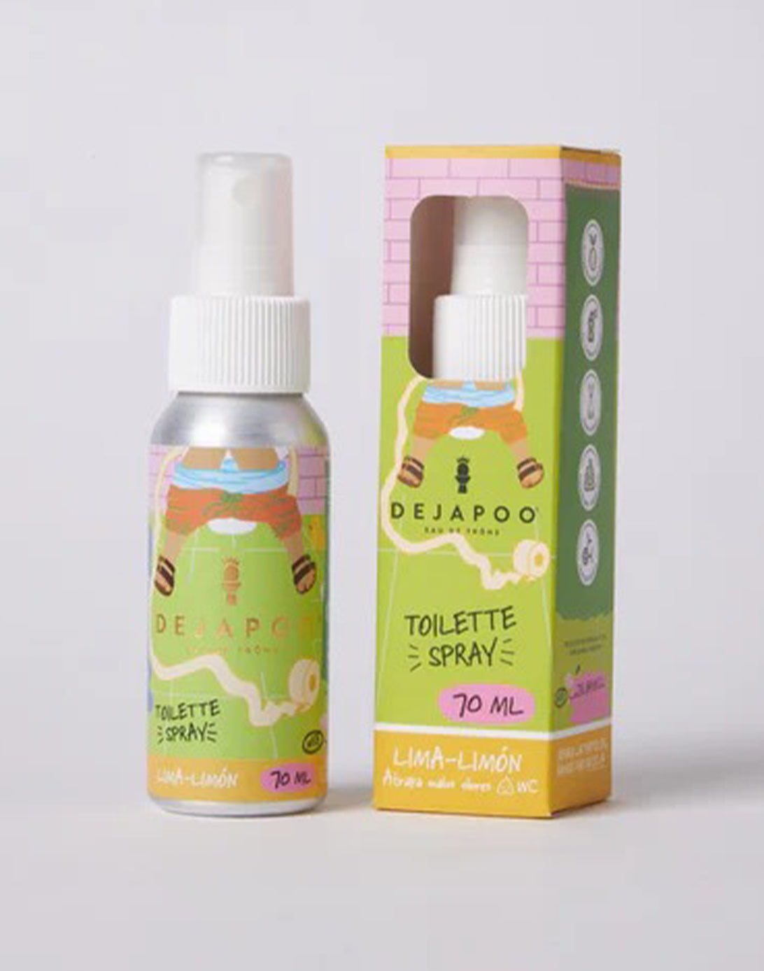 Dejapoo Neutralizador olores WC - Lima Limón 50 ml - Puntolimpieza