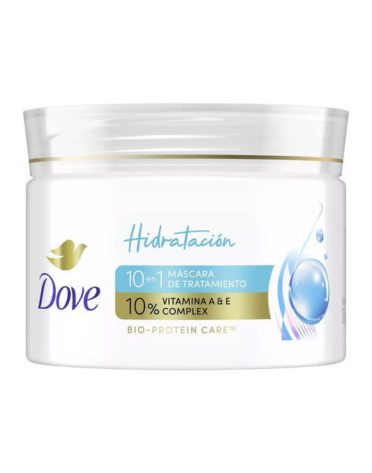 Dove Máscara de tratamiento 10 en 1 - hidratación + vitamina 300 gr - Puntolimpieza