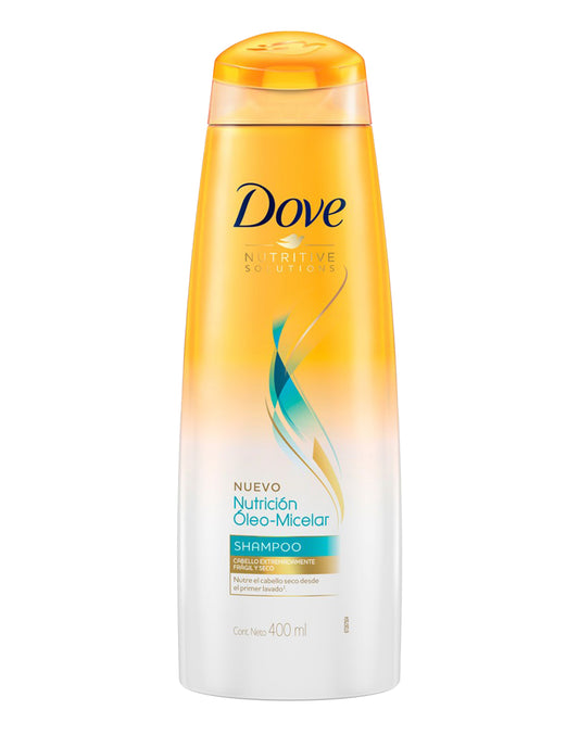 Dove Shampoo Brillo + Oleo Micelar 400 ml - Puntolimpieza