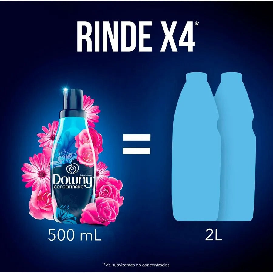 Downy Suavizante Concentrado Brisa Intenso 500 cc - Puntolimpieza