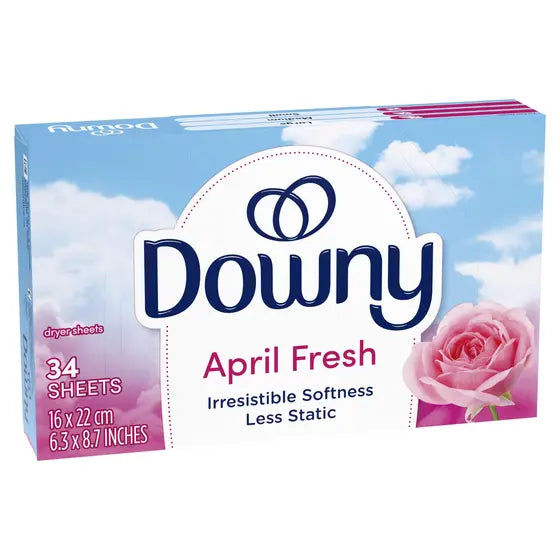 Downy Toallas Suavizantes Antiestatica 4 x 34 unid - Puntolimpieza