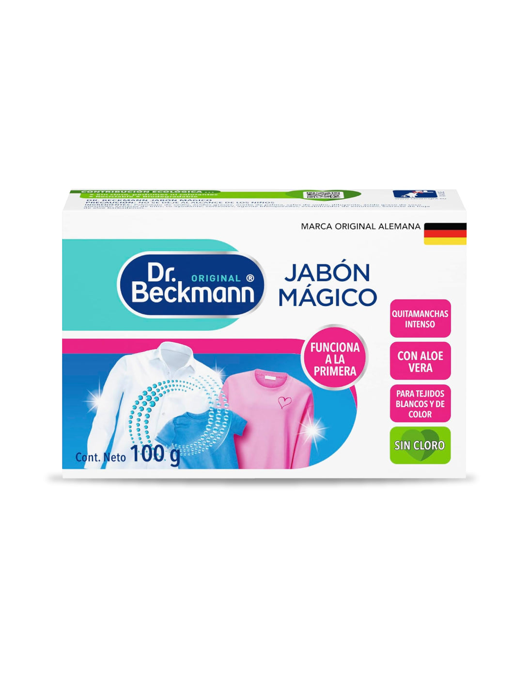 Dr. Beckmann Jabón Mágico 100 gr - Puntolimpieza