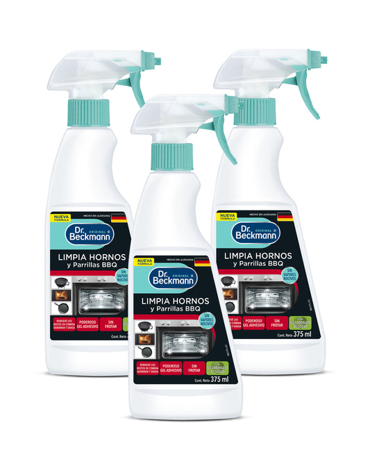 Dr. Beckmann Limpia Hornos 3 x 375 cc - Puntolimpieza