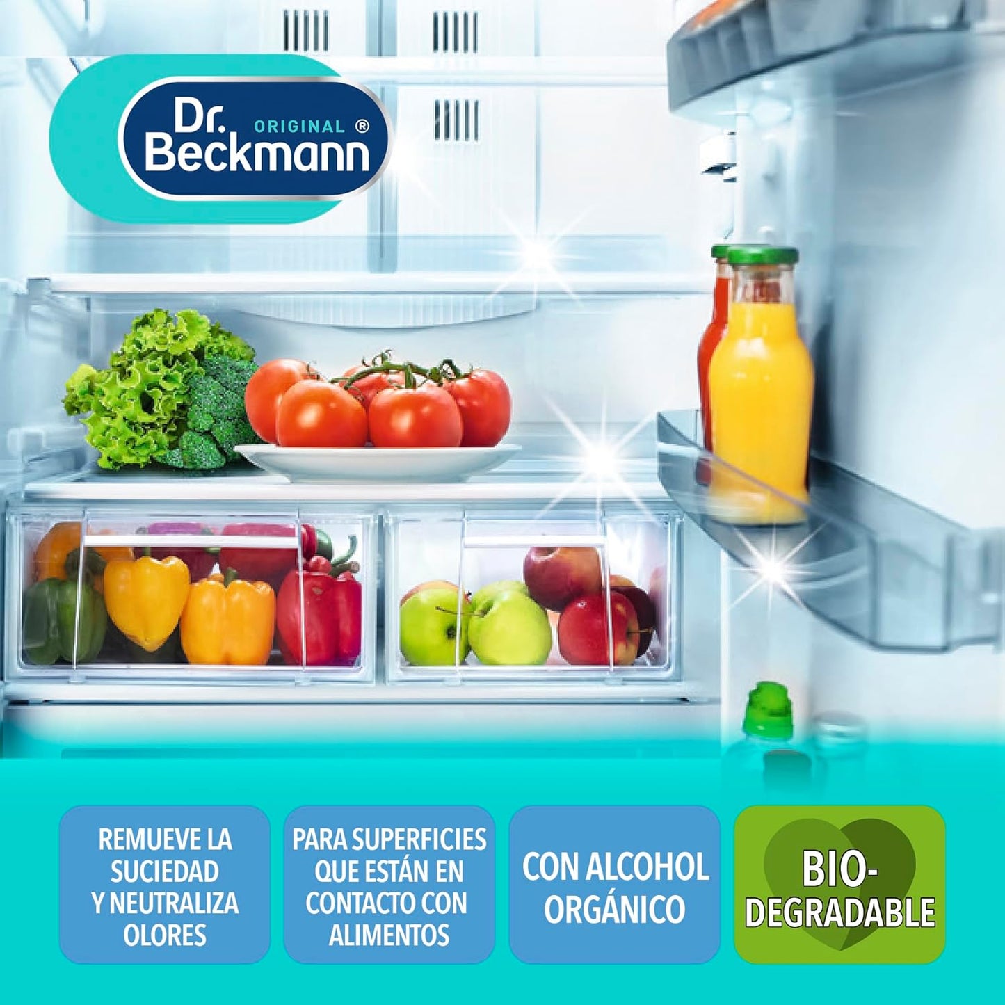 Dr. Beckmann Limpia Refrigeradores y Microondas 3 x 250 cc - Puntolimpieza
