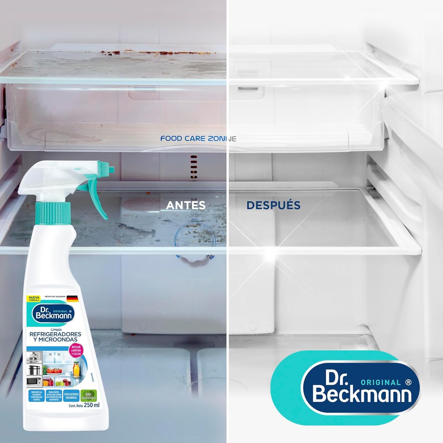 Dr. Beckmann Limpia Refrigeradores y Microondas 3 x 250 cc - Puntolimpieza