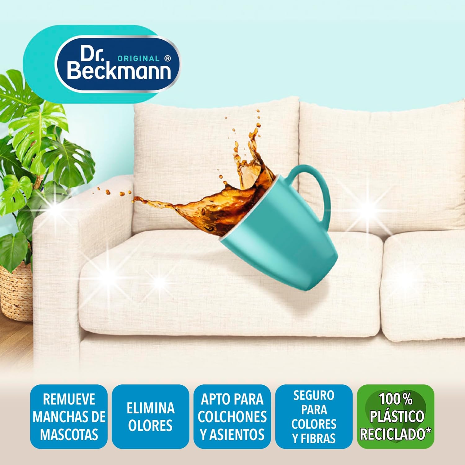 Dr. Beckmann Limpiador de Tapicería 3 x 400 cc - Puntolimpieza