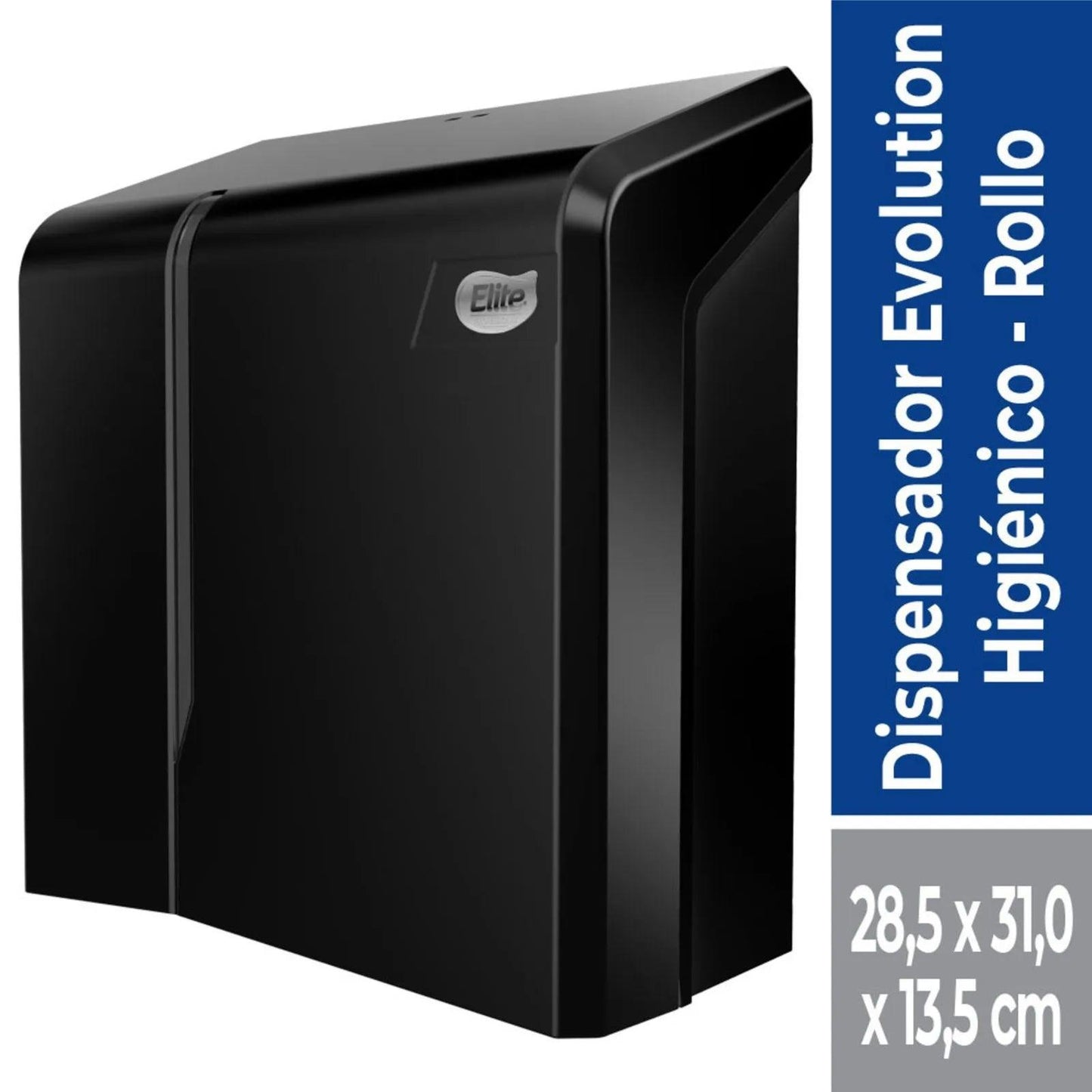 Elite Dispensador Higiénico Jumbo Evolution Negro 1 unid - Puntolimpieza
