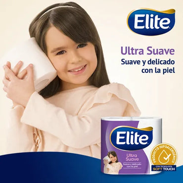 Elite Papel Higienico Doble Hoja 25 metros 4 rollos - Puntolimpieza