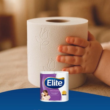 Elite Papel Higienico Doble Hoja 25 metros 8 rollos - Puntolimpieza