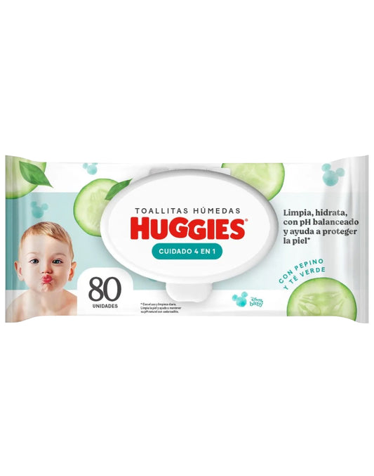 Huggies Toallas Húmedas 80 unid - Puntolimpieza