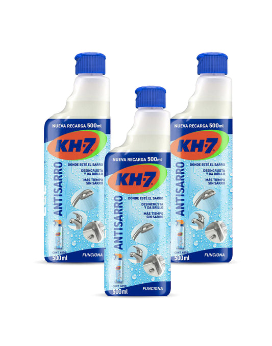 KH-7 Antisarro Recarga Botella 3 x 500 cc - Puntolimpieza