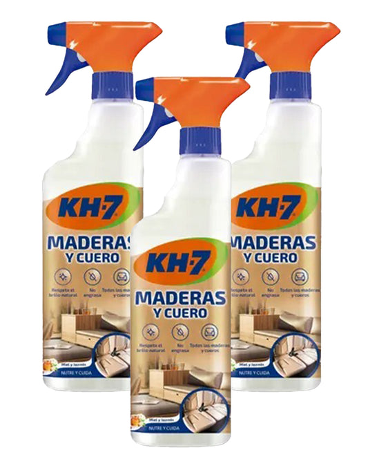 KH-7 Madera y Cuero 3 x 750 cc - Puntolimpieza