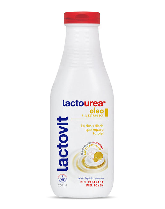 Lactovit Jabón líquido cremoso Lactourea Oleo 700 ml - Puntolimpieza