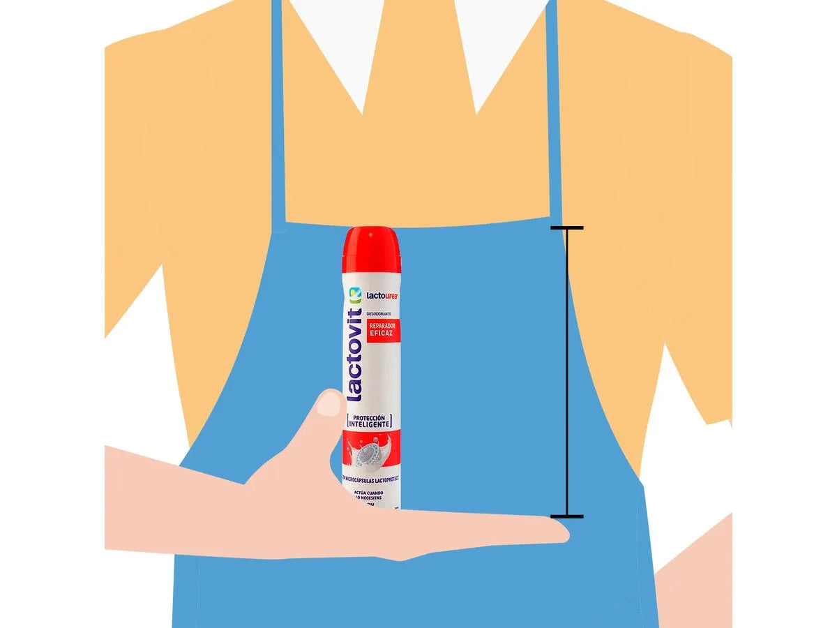 Lactovit Lactourea Desodorante Spray 200 ml - Puntolimpieza