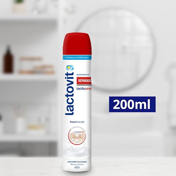 Lactovit Lactourea Desodorante Spray 200 ml - Puntolimpieza