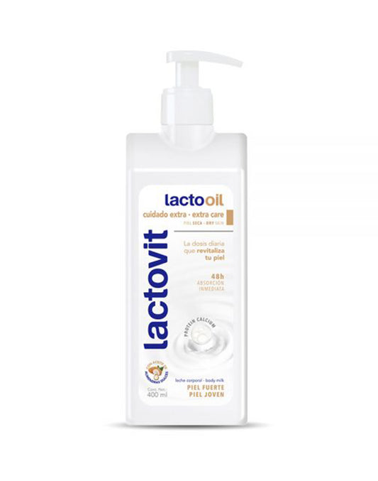 Lactovit Leche corporal Lactooil 400 ml - Puntolimpieza